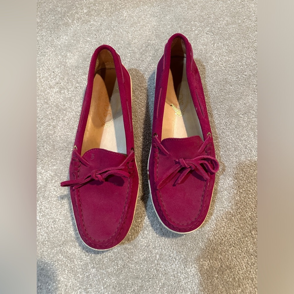 Tods boat shoes